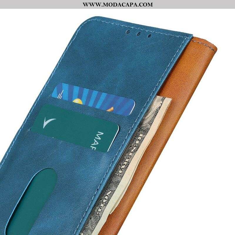 Capa Flip Para iPhone 13 Pro Khazneh Elegância Estilo Couro