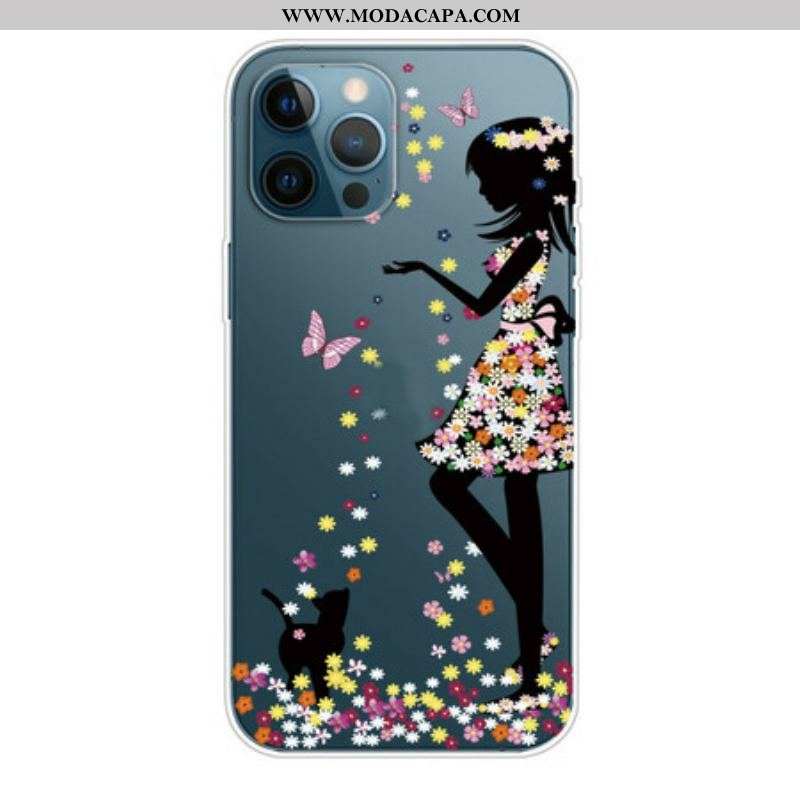 Capa De Celular Para iPhone 13 Pro Florista