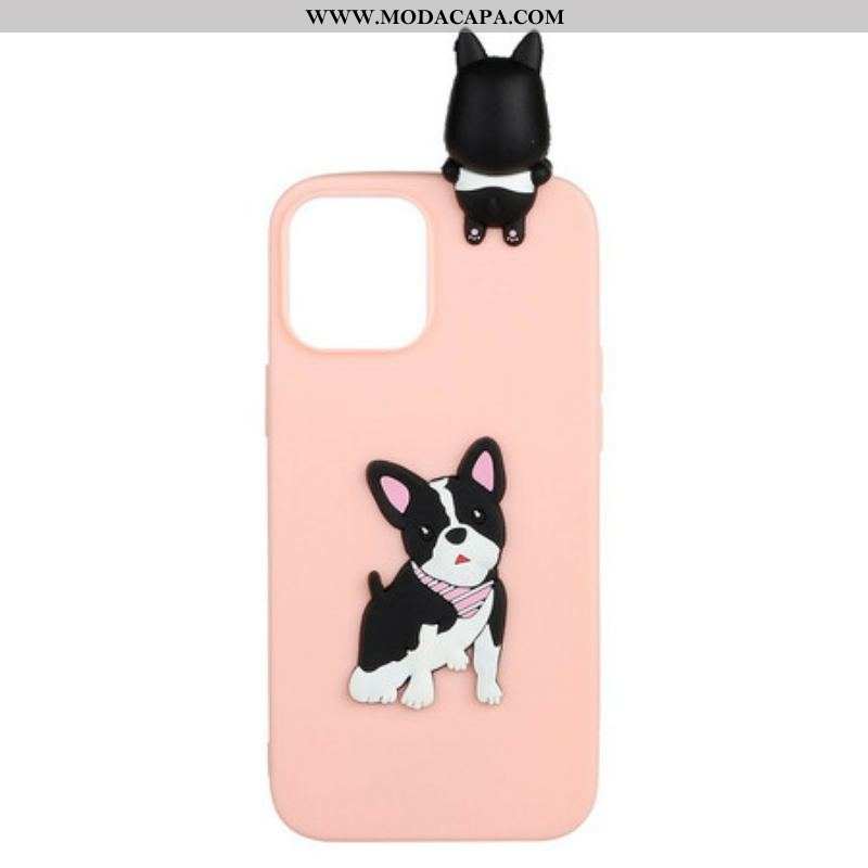 Capa Para iPhone 13 Pro Flavian. O Cachorro 3d