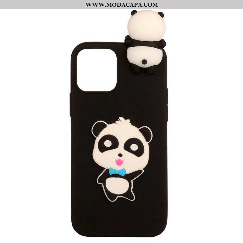 Capa Para iPhone 13 Pro O Panda 3d