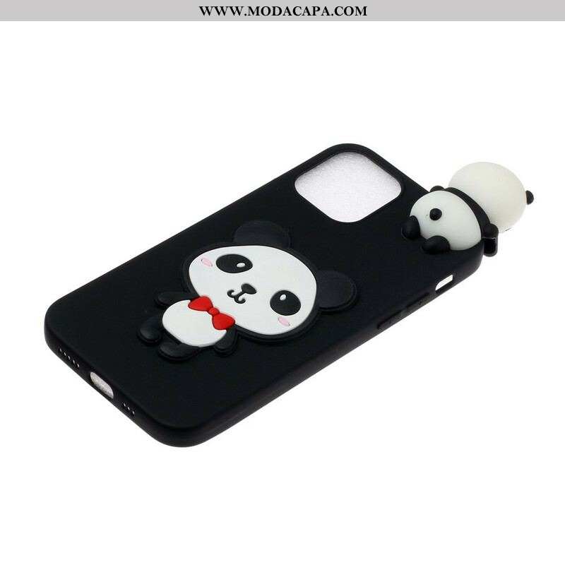 Capa Para iPhone 13 Pro O Panda 3d