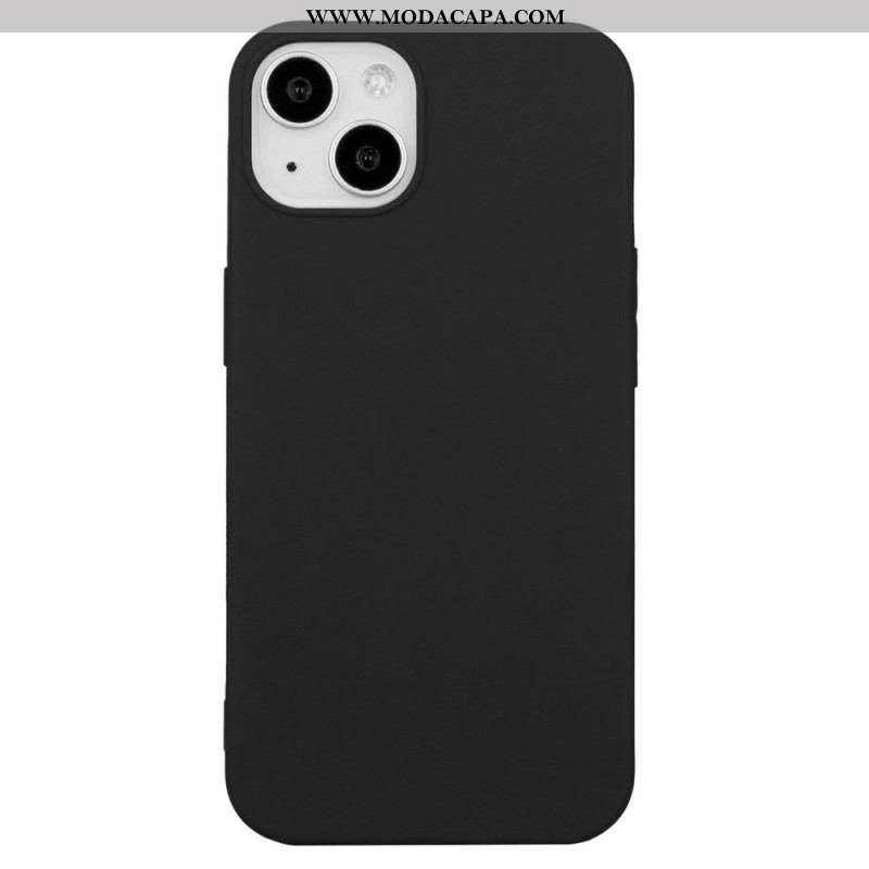 Capa Para iPhone 14 Plus Silicone Fosco Simples