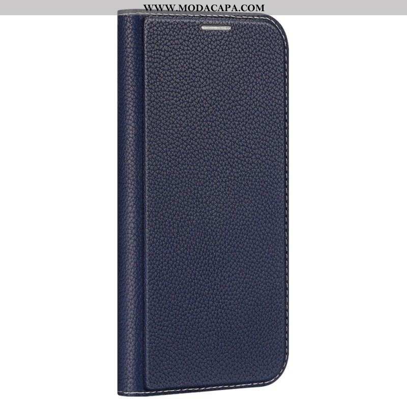 Capa De Celular Para iPhone 14 Plus Flip Porta Cartão Duplo Dux Ducis