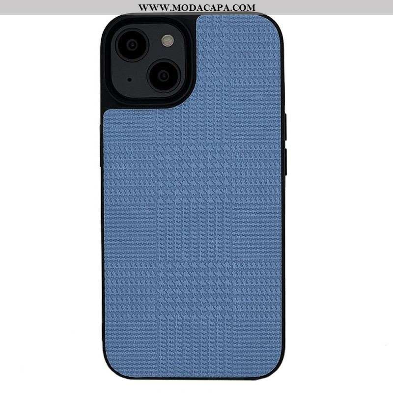 Capa Para iPhone 14 Plus Estilo Tecido Vili