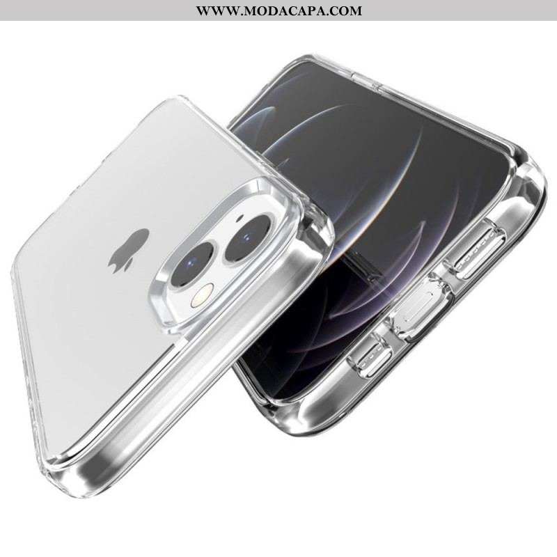 Capa Para iPhone 14 Pro Max Transparente Matizado