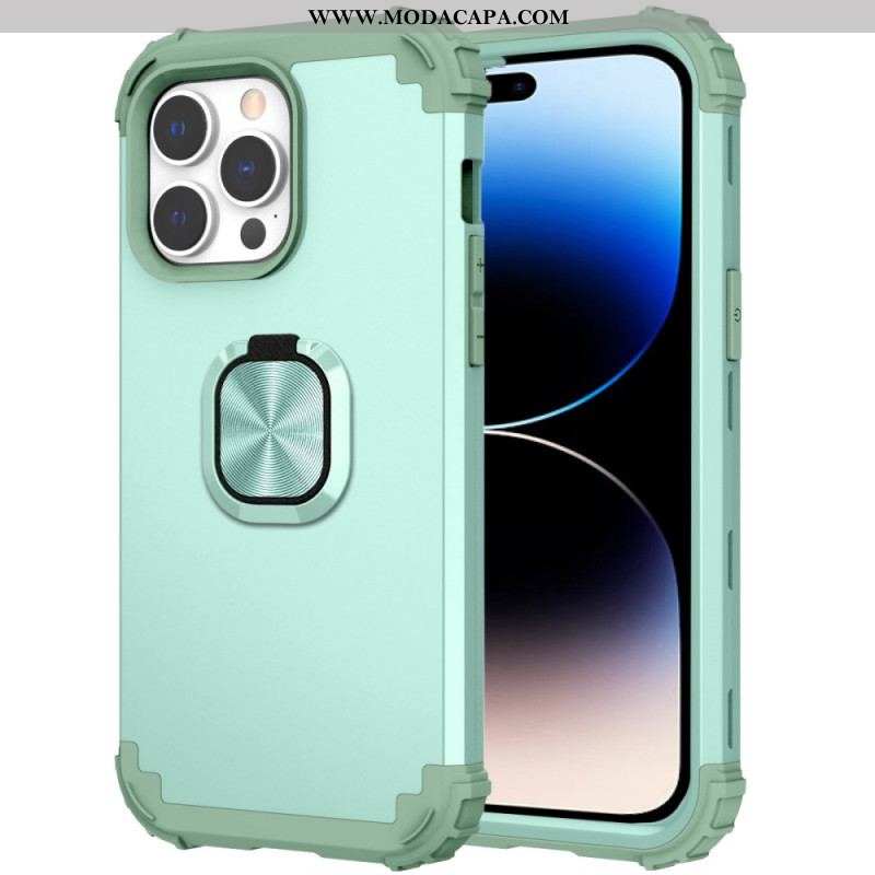 Capa De Celular Para iPhone 14 Pro Max Reforçado Com Suporte De Anel