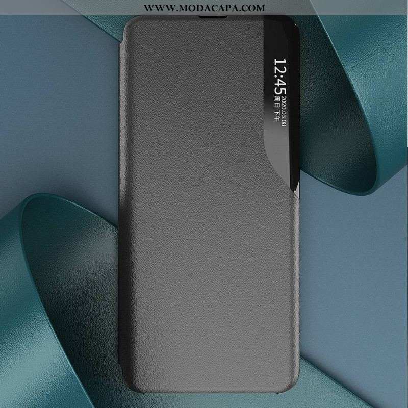 Capa De Celular Para iPhone 14 Pro Max Couro Sintético Texturizado