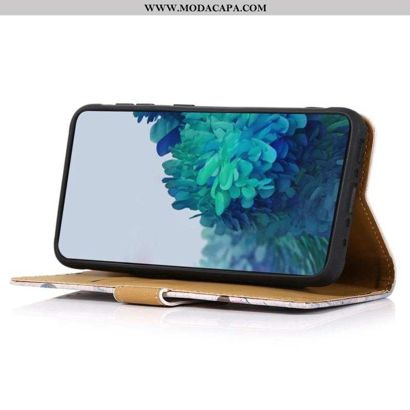 Capa Folio Para iPhone 14 Pro Max Árvore Florida