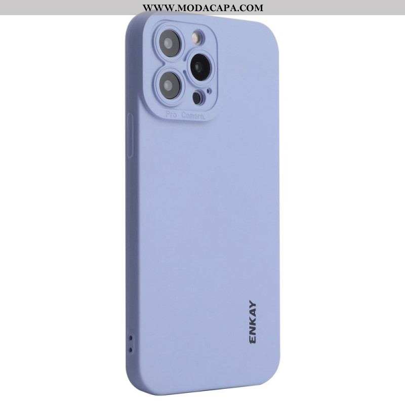 Capa De Celular Para iPhone 14 Pro Max Silicone Líquido Enkay