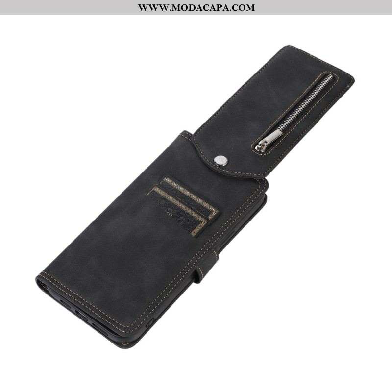 Capa De Celular Para iPhone 14 Pro Max Flip Bolso Frontal Espelhado