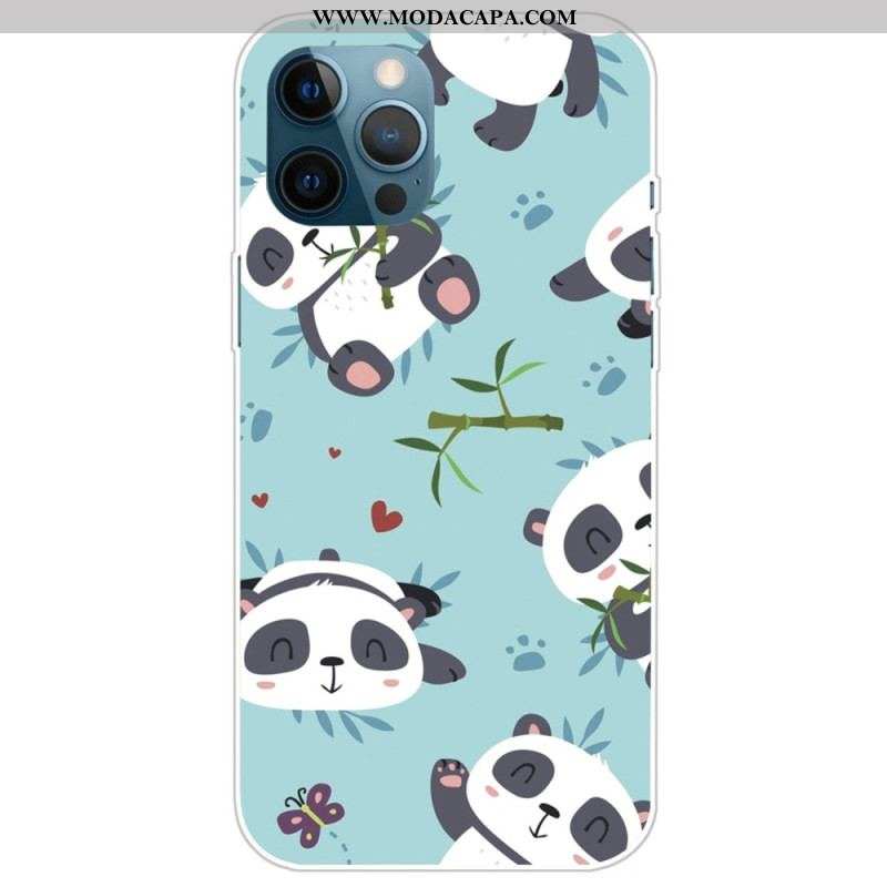 Capa De Celular Para iPhone 14 Pro Bando De Pandas