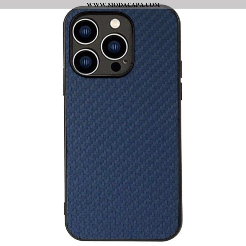 Capa Para iPhone 14 Pro Fibra De Carbono Premium