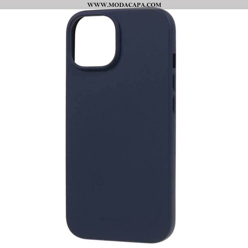 Capa Para iPhone 15 Plus Sensação Suave De Mercúrio Goospery