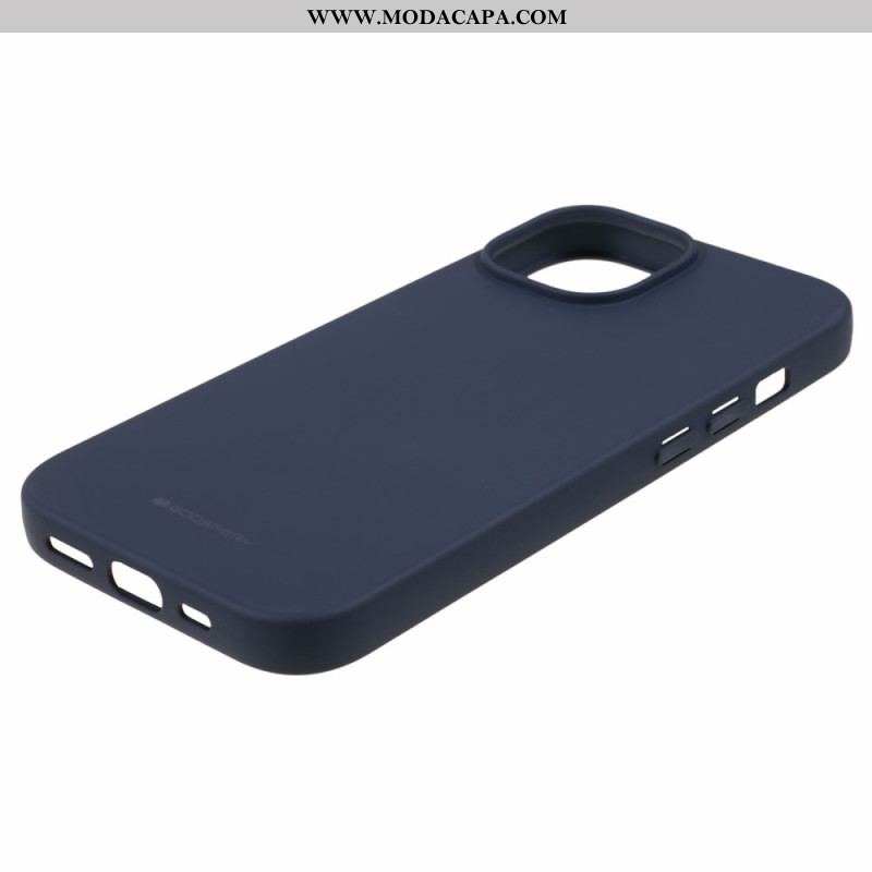 Capa Para iPhone 15 Plus Sensação Suave De Mercúrio Goospery