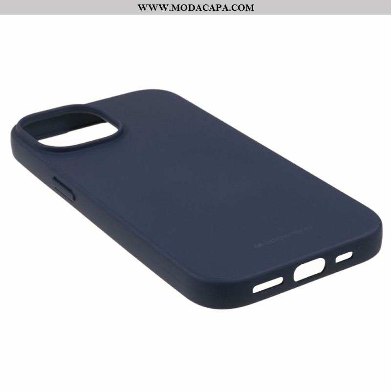 Capa Para iPhone 15 Plus Sensação Suave De Mercúrio Goospery