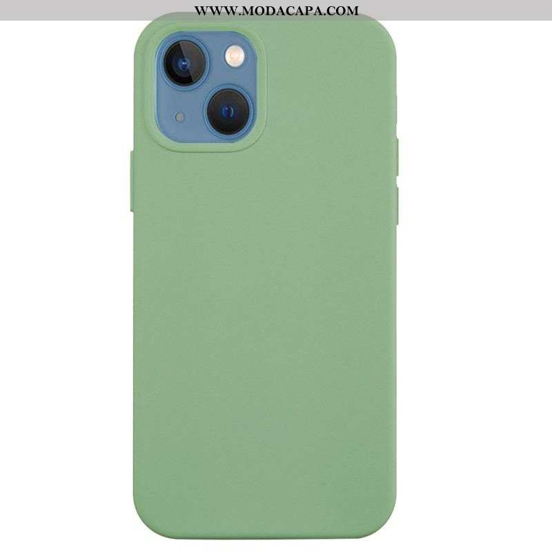 Capa Para iPhone 15 Plus Silicone Clássico