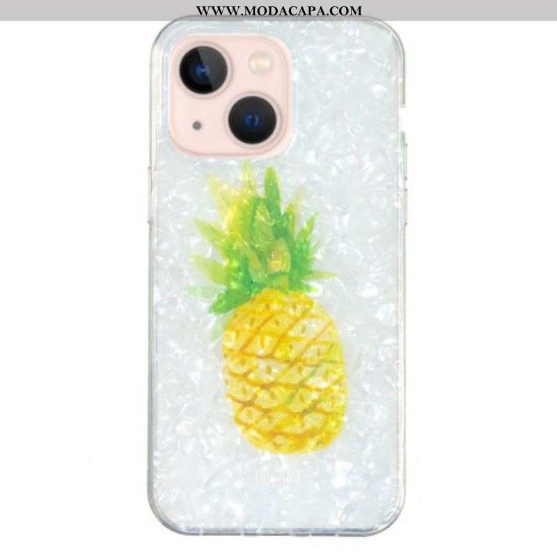 Capa Para iPhone 15 Plus Abacaxi