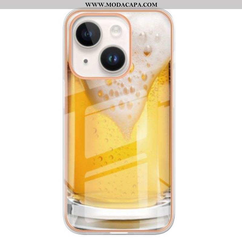 Capa Para iPhone 15 Plus Cerveja