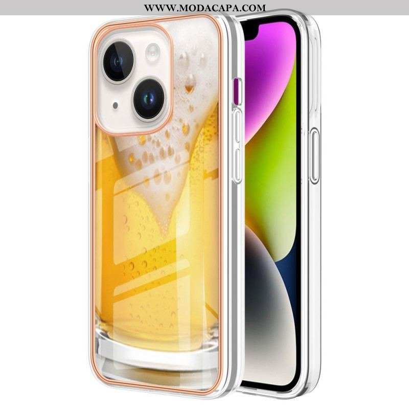 Capa Para iPhone 15 Plus Cerveja