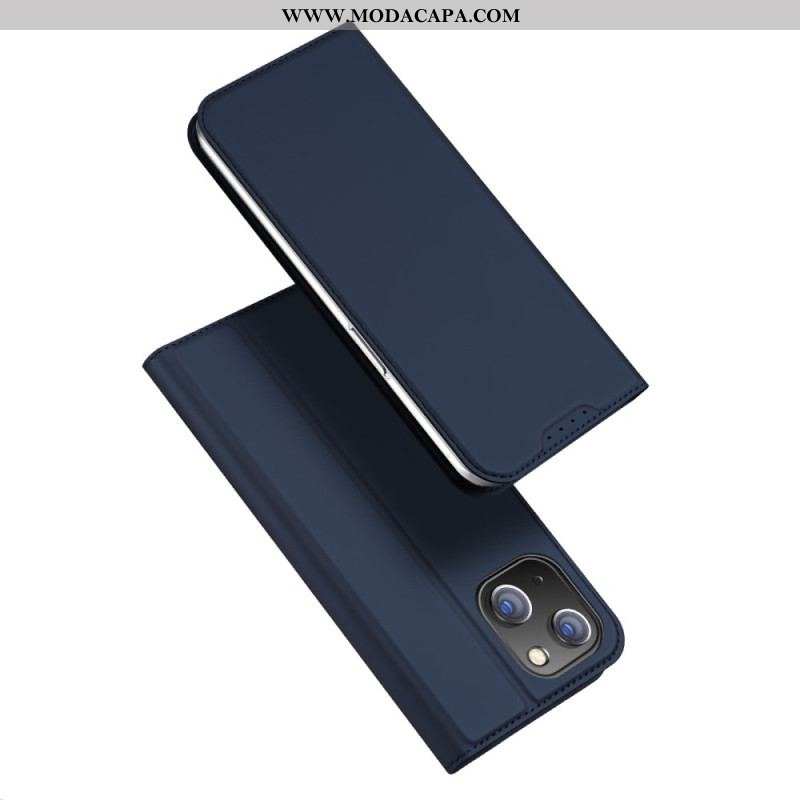 Capa De Celular Para iPhone 15 Flip Série Skin-pro Dux Ducis